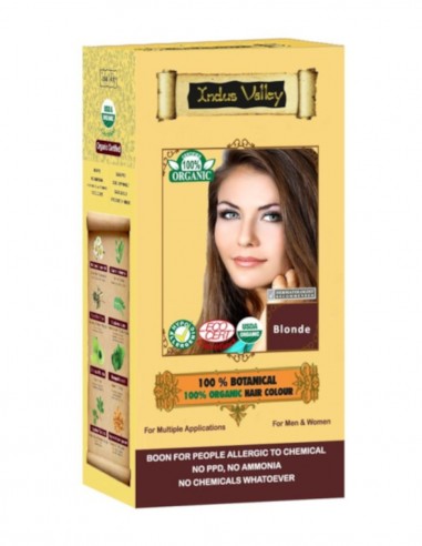 Vopsea Henna Blond Botanical Indus Valley, 120gr