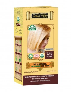Vopsea Henna Blond Auriu Botanical Indus Valley, 120gr