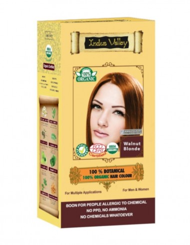 Vopsea Henna Blond Nuca Botanical Indus Valley, 120gr