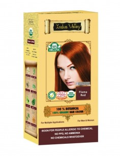 Vopsea Henna Flame Red Botanical Indus Valley, 120gr