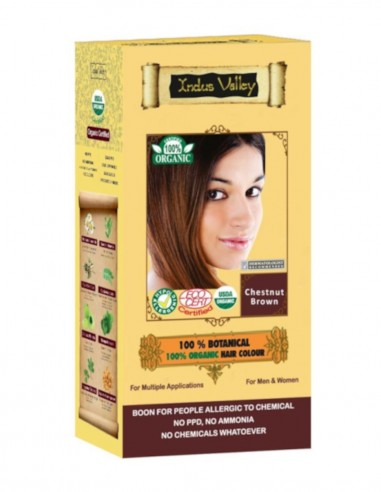 Vopsea Henna Saten Castana Botanical...