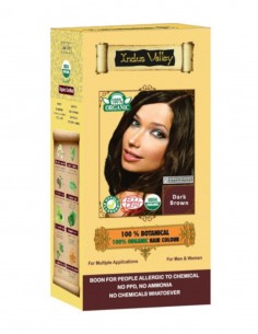 Vopsea Henna Saten Inchis Botanical Indus Valley, 120gr