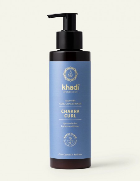 Balsam par cret, fara silicon, Chakra Curl Khadi, 200ml