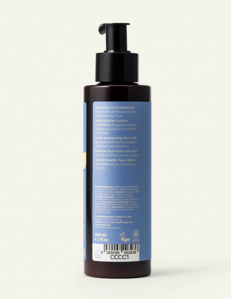 Balsam par cret, fara silicon, Chakra Curl Khadi, 200ml
