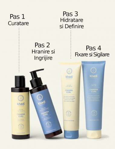 Activator de bucle crema Chakra Curl Khadi, 150ml