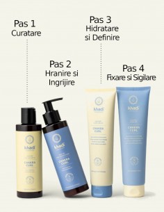 Gel par cret, ondulat Chakra Curl Khadi, 150ml 2