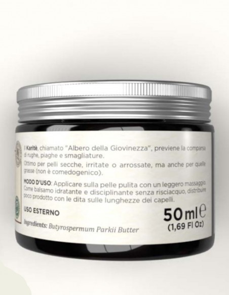 Unt de shea nerafinat Le Erbe di Janas 50gr
