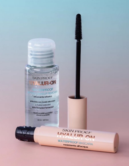 Rimel waterproof Negru Hyalur-on SkinProof, 10.5ml