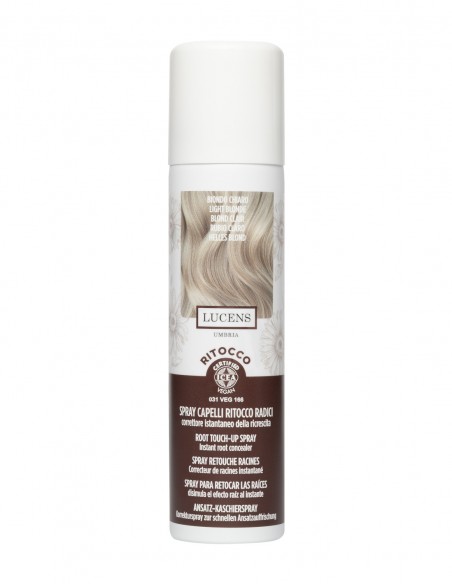 Spray pentru radacini albe si crescute Blond Deschis Lucens Umbria, 100ml