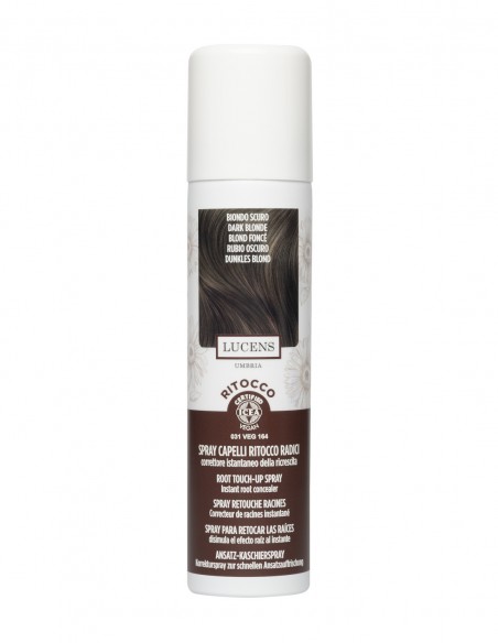 Spray pentru radacini albe si crescute Blond Inchis Lucens Umbria, 100ml