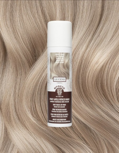 Spray pentru radacini albe si crescute Blond Deschis Lucens Umbria, 100ml