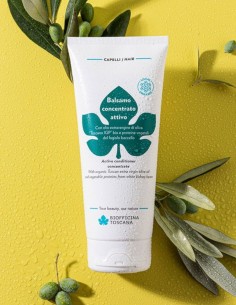 Balsam de par cu proteine si ulei de masline, 200ml -  Biofficina Toscana 2