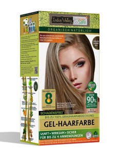 Vopsea henna gel fara amoniac Blond Foarte Deschis 9.0 Indus Valley