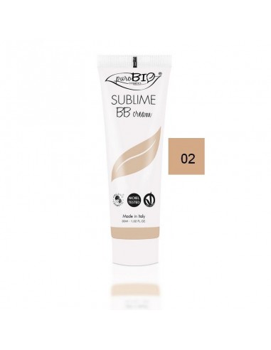 Bb cream bio sublime 02 - purobio cosmetics poza