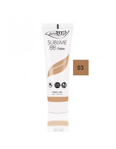 Bb cream bio sublime 03 - purobio cosmetics poza