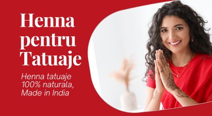 Henna pentru tatuate temporare – Sattva Ayurveda