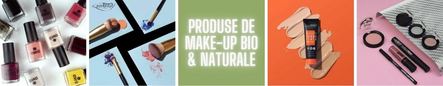 Produse de Machiaj Natural si Mineral - Cosmetice Make Up Bio Organice