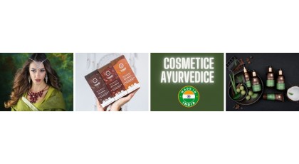 Cosmetice Ayurvedice Naturale - Parfumuri Indiene Bio, Creioane Kajal si Vopsele de Par Organice